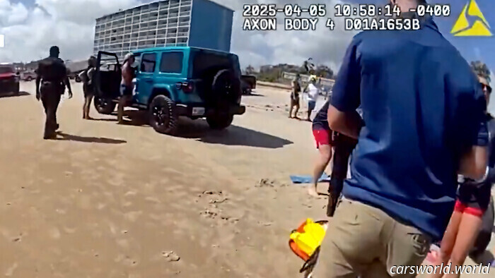 Jeep Atropella A Bañistas Que Duermen La Siesta En La Playa De Florida | Carscoops